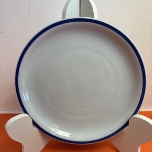 Block Vista Alegre Disco Salad Dessert Plate Portugal Blue 7.75" Gerald Gulotta